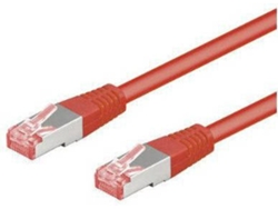 Cable de Red GOOBAY (RJ45 - Rojo)