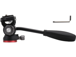 Trípode profesional con amortiguación y rotación de 360 grados, ideal para cámaras. SFUSHOS