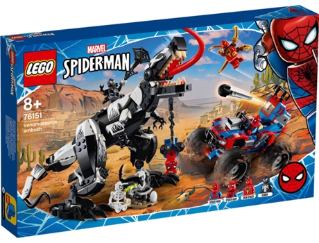 LEGO Super Heroes: Emboscada De Venomosaurus (Edad Mínima: ‍8 - 640 Piezas)