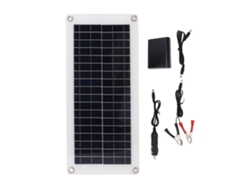 Kit De Panel Solar Policristalino De 10 W Y 18 V Con Caja De Batería Para Coche, Barco Y Farola.