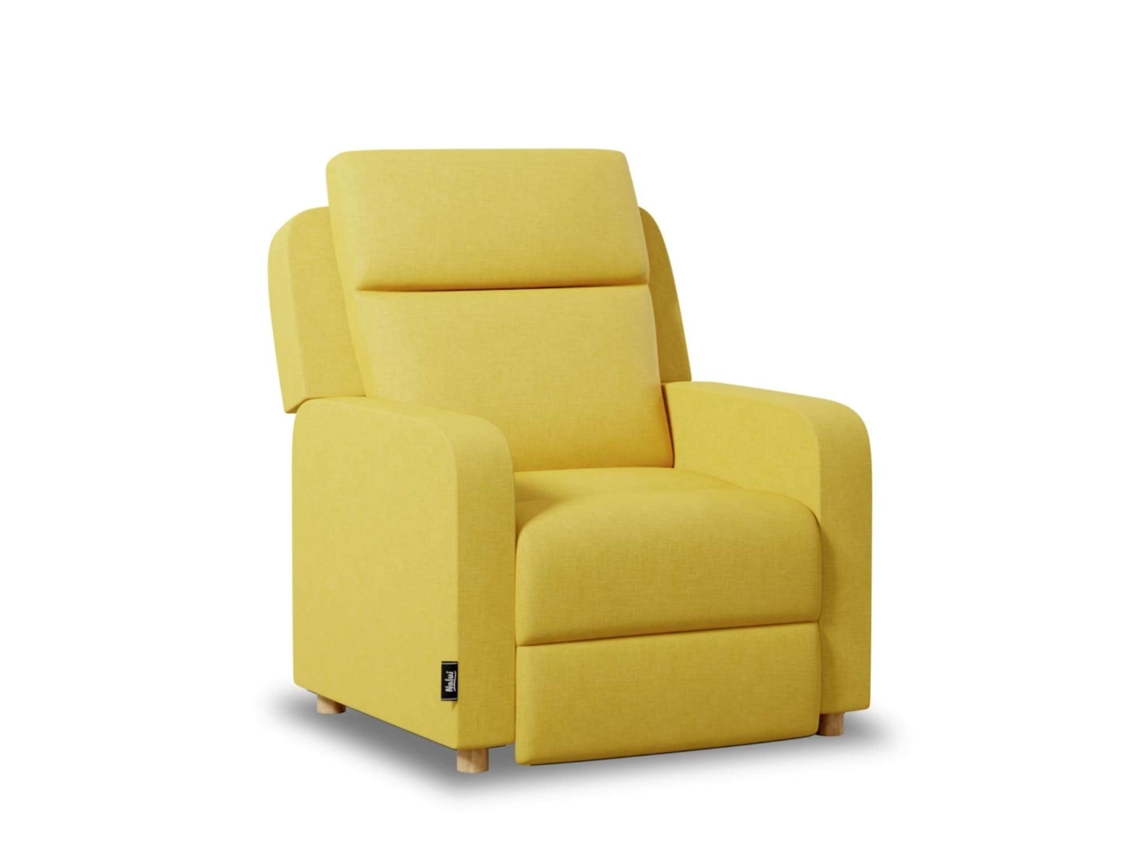 Sillón Relax Amarillo NALUI One Fabric Reclinable
