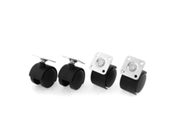 Ruedas 3,8 Cm 880a Giratorias Para Muebles Ideal Para Uso