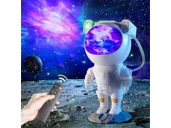 Omni-proyector De Galaxia Astronauta Con Nebulosa, Temporizador Y Control Remoto, Luz Nocturna Estrellada Para Dormitorio Y Techo