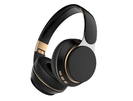 ELKUAIE Auriculares inalámbricos sobre la oreja, auriculares Bluetooth con micrófono, auriculares inalámbricos estéreo plegables, auriculares depor...