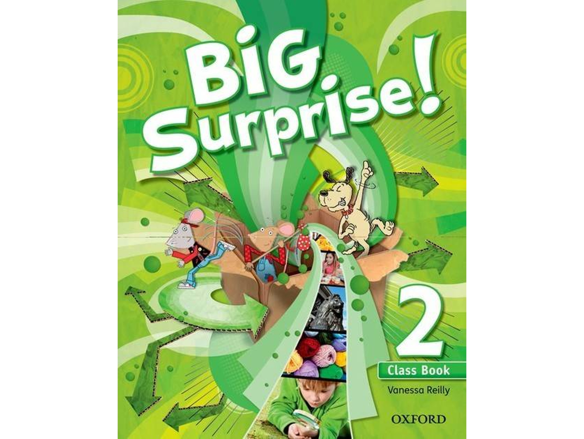 Libro Big Surprise! 2. Class Book multi-ROM de Vanessa Reilly (Español)