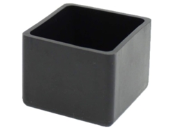 Tapones De Goma Cuadrados De 25 Mm Para Patas De Mesas, Sillas Y Muebles - Paquete De 16