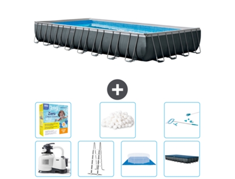 Piscina Tubular INTEX 26374GN-CB52 (54368 L - 488x132cm)