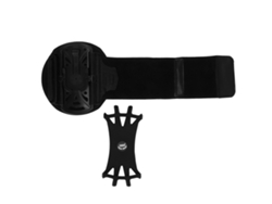 Pulsera Para Teléfono Con Rotación De 180° Para Teléfonos Móviles De Hasta 6,6 Pulgadas - Negra