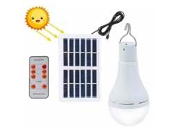 Lámpara Solar Led Impermeable Con Mando A Distancia Y Temporizador.