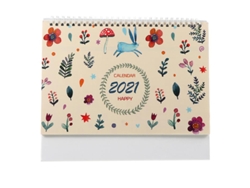 El nuevo calendario 2021 hermoso de 1 pieza ALLINLESS