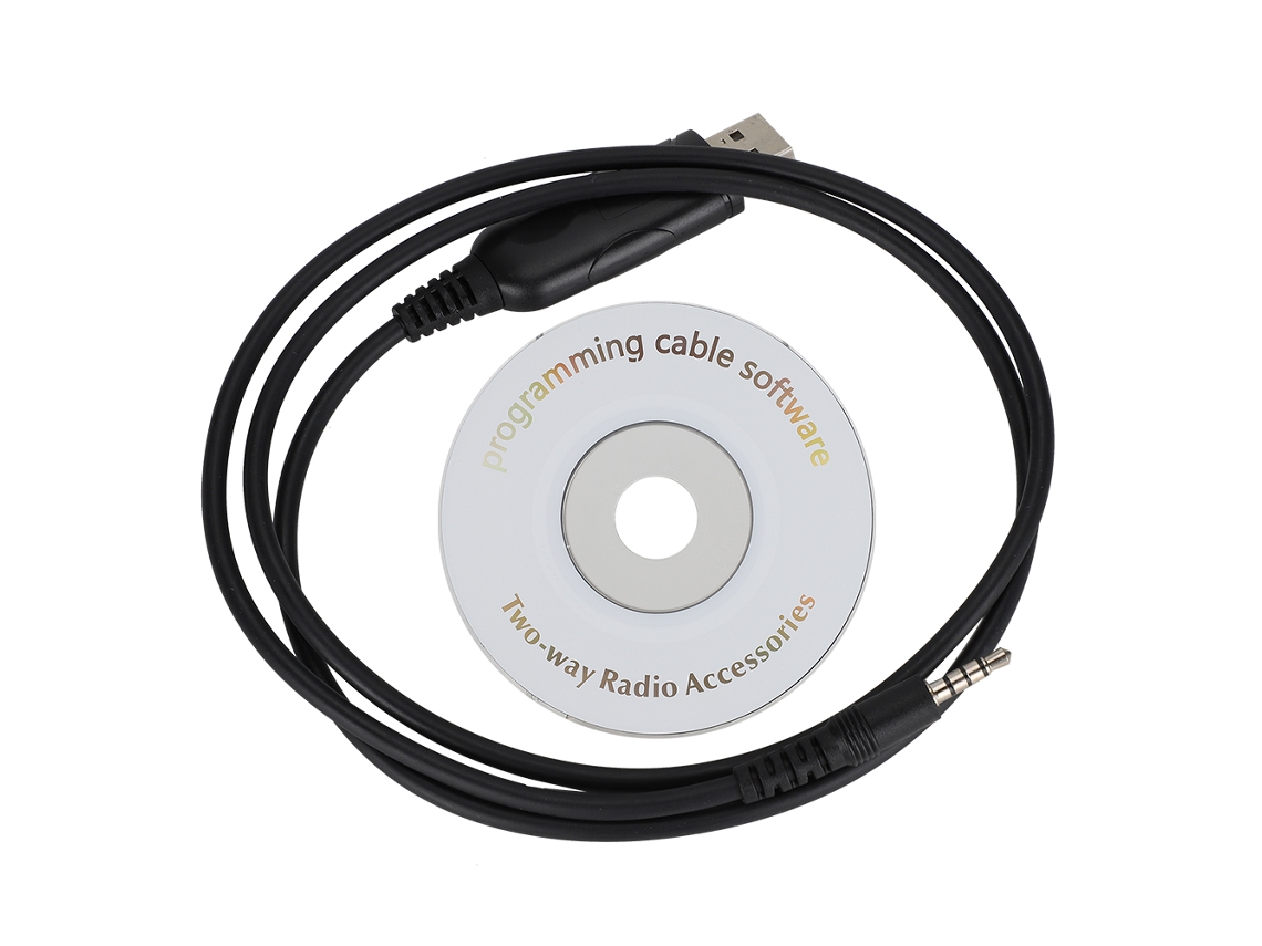 Cable De Programación Usb Para Radio Bidireccional Baofeng Uv-3r - Compatible Con Windows Xp/windows