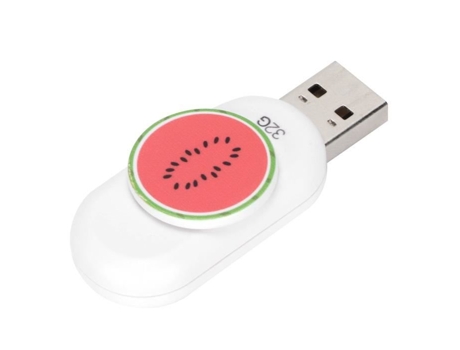 HURRISE Memory Stick Innovador en Forma de Sandía USB Flash Drive Portátil Duradero Estable Resistente al Agua Unidad de Computadora 32 Gb