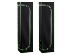 Armario De Cultivo Succebuy Interior Con Ventana 40x40x160 Cm Para Plantas Flores