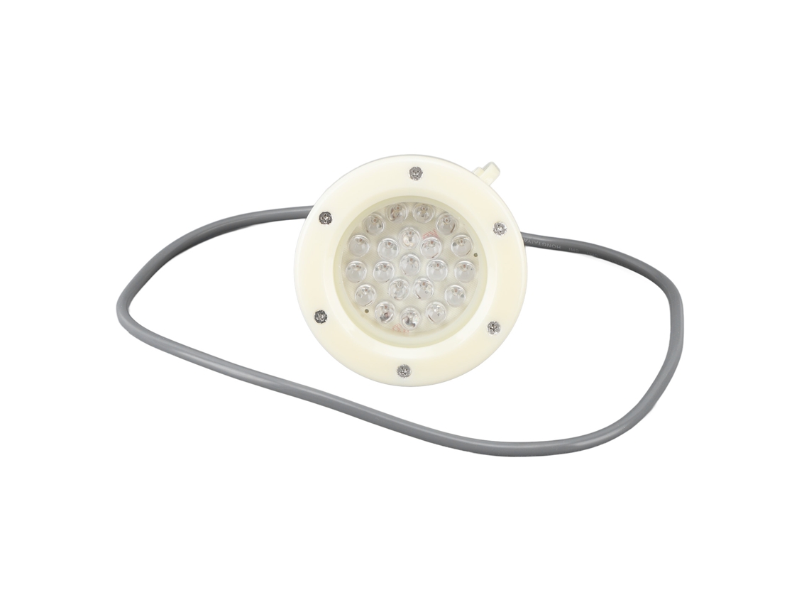 Luz LED sumergible naranja amarilla de 110 mm, 220 V, impermeable para piscina