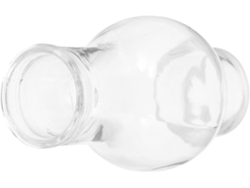 Pantalla De Cristal Transparente Para Lámpara De Aceite Vintage Y Protector De Chimenea