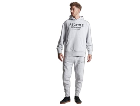 Sudadera con Capucha de Hombre SUPERDRY Reciclada City (S/M)