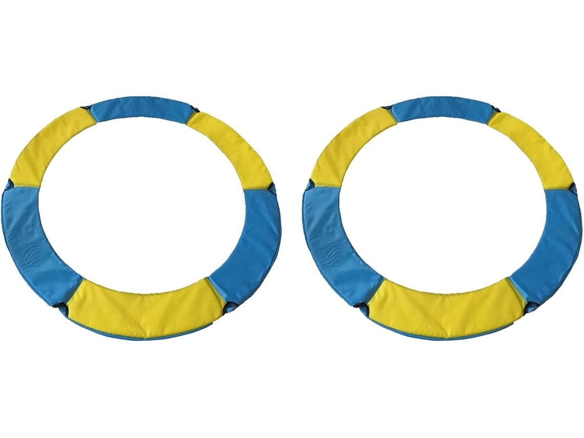 2 Almohadillas Para Trampolín, Repuesto De Seguridad Para Trampolín De 55 Pulgadas, Cubierta Para Resortes