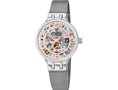 Reloj para Mujer Plata Acero Inoxidable Automatic F20579/1 FESTINA