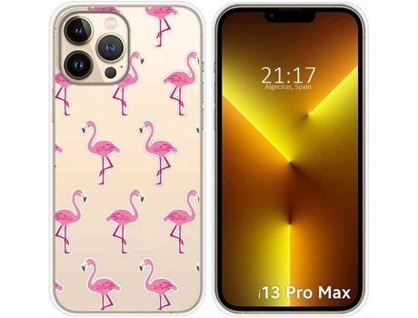 Carcasa iPhone 13 Pro Max (6.7) TUMUNDOSMARTPHONE Flamenco Dibujos Multicolor