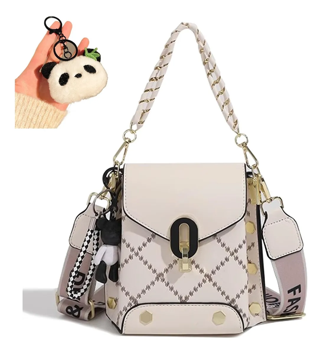 Bolso bandolera pequeño, bolso bandolera, bolso trenzado vayotoy