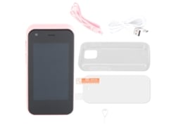 Xs11 Mini Teléfono Móvil 2.5 Wifi Gps 1gb 8gb Quad Core Para Estudiantes Teléfono Inteligente Android Rosa
