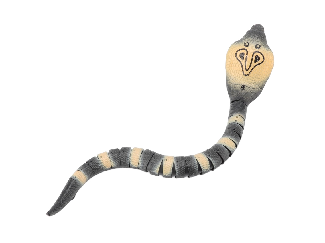 Serpiente De Juguete Teledirigida Para Niños Con Cola Simulada Móvil, Flexible Y Recargable.
