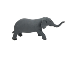 -modelo De Elefante Animal Simulación Alta Figura Ornamental Decoración De Escritorio Juguete Para Niños
