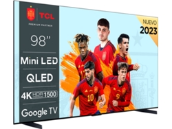 TV MiniLed TCL 98C805 4K QLED + Google TV