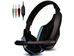 Auriculares Gaming ENKES X1-S para Pc Ps4 Smartphone Tablet Mp4 Multifuncional con Micrófono