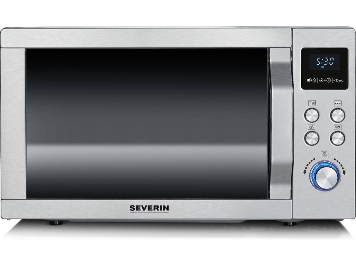 Microondas SEVERIN MW7774 (25 L - Con Grill - Inox)