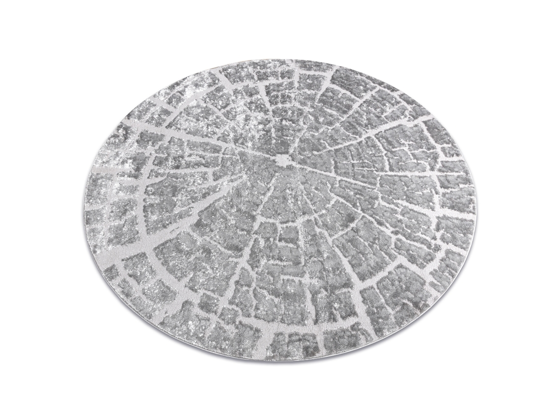 Alfombra de Interior DYWANY LUSZCZOW Mefe 6185 (Gris - 120 cm - Polipropileno)