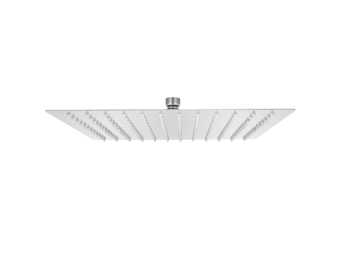 Cabezal de ducha de techo ajustable de acero inoxidable con conexión G1/2".
