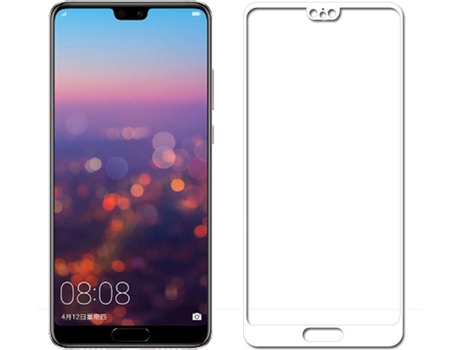 Protector Cristal Templado Huawei P20 Pro Multi4You Full Cover 3D Blanco
