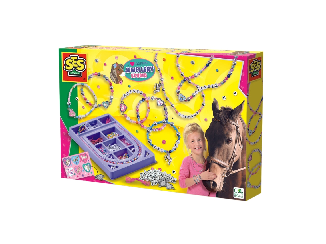 Set Cuentas SES Estudio de Joyería I Love Hobby Horses 14650