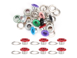 500 Juegos De Hebillas Metálicas Con Ojales Y Botones De 6 Mm Para Zapatos, Bolsos Y Artículos De Cuero (hazlo Tú Mismo).