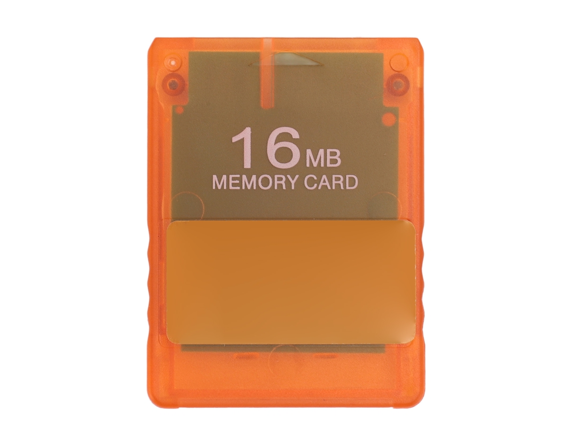 Tarjeta De Memoria V1.966 Programa Opl Hd Loader Tarjeta De Inicio De Juego 16mb Naranja Transparente