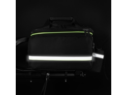 Bolsa Trasera Para Bicicleta De Carretera De Alta Capacidad West Biking Con Tiras Reflectantes.