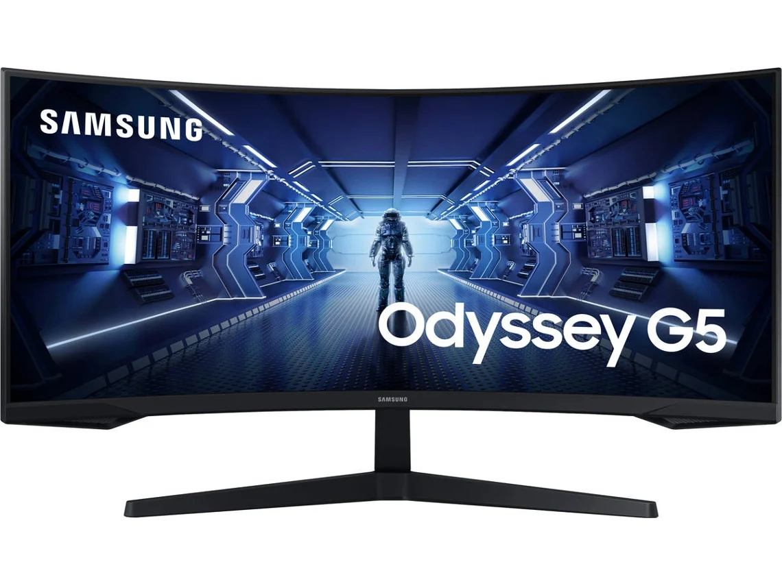 Monitor Curvo SAMSUNG  C34G55TWWP (34'' - 1 ms - 165 Hz)