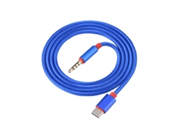 Cable De Audio Aux Macho Usb-c A 3.5mm Para Transmisión En Coche Y Dispositivos De Audio