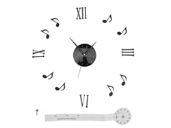 2026-reloj De Pared Sin Marco Con Efecto 3d Autoadhesivo Impermeable Diy Simple Para Oficina Dormitorio Hogar