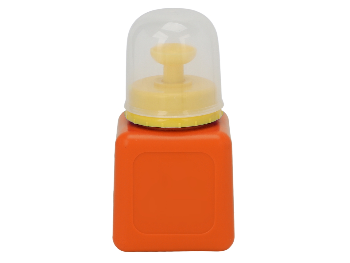 Botella Vacía De Tónico Y Desmaquillador Naranja 120ml