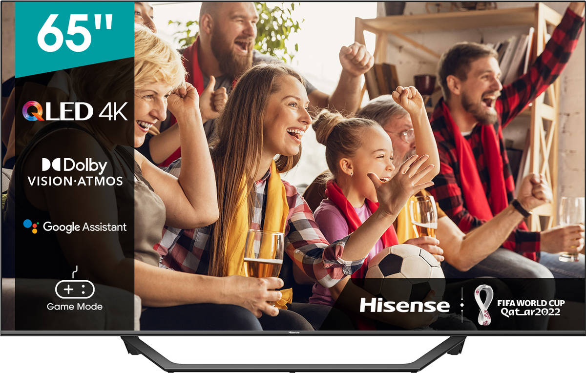 TV HISENSE 65A7GQ (QLED - 65'' - 165 cm - 4K Ultra HD - Smart TV)
