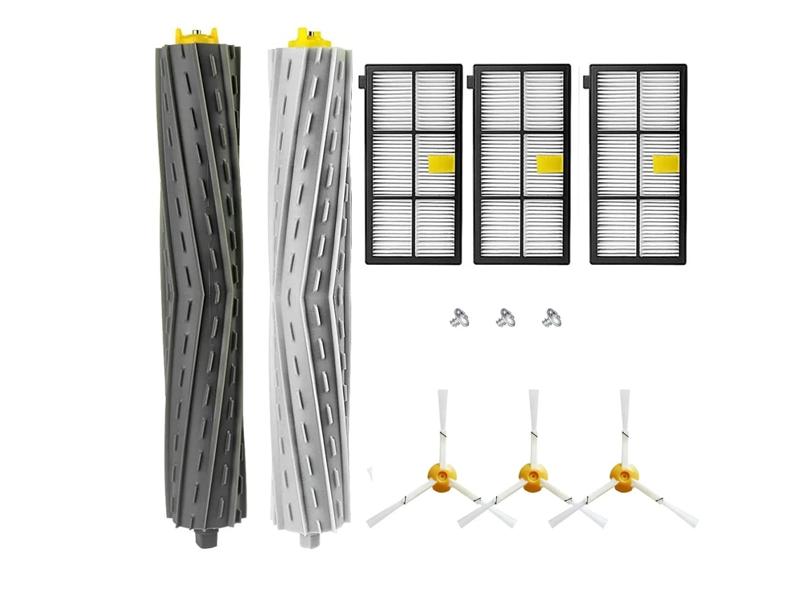 11 Pcs Kit de Acessórios para Irobot Roomba 800 900 Series 805 864 871 891 960 961 Escova de Rolo para Aspirador GERTIZ