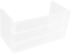 Organizador Encimera Cocina Acrílico Estante Almacenamiento Resistente Desgaste Divisor Refrigerador