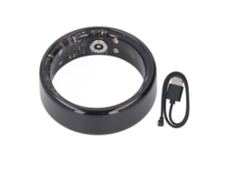 Elegante anillo inteligente de fitness resistente al agua: monitorización del sueño y la actividad física, regalo ideal.