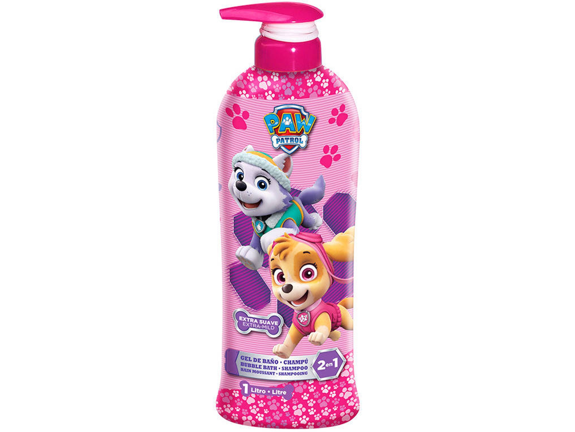 Champú PATRULLA CANINA Rosa Gel2En1 (1000ml)