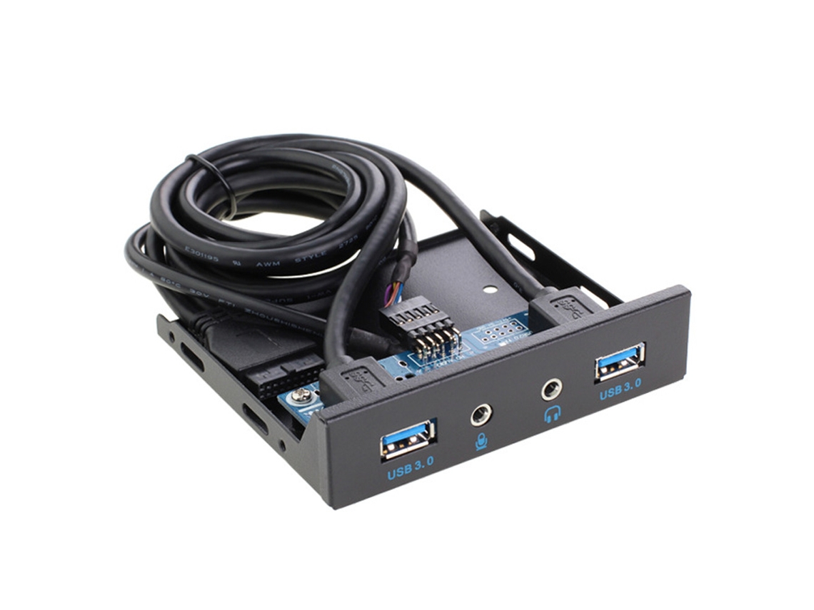 Panel Frontal De Escritorio (puertos Duales Usb3.0, Puertos De Audio)