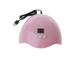Lámpara de uñas UV LED de 52 W con secador para esmalte de gel y lámpara de secado rápido (52 W)