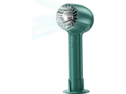 Ventilador Portátil Recarregável Zengo, Mini Ventilador Silencioso, Ventilador De Mão, Bateria Recarregável De 2000mah, Com 3 Velocidades Ajustáv