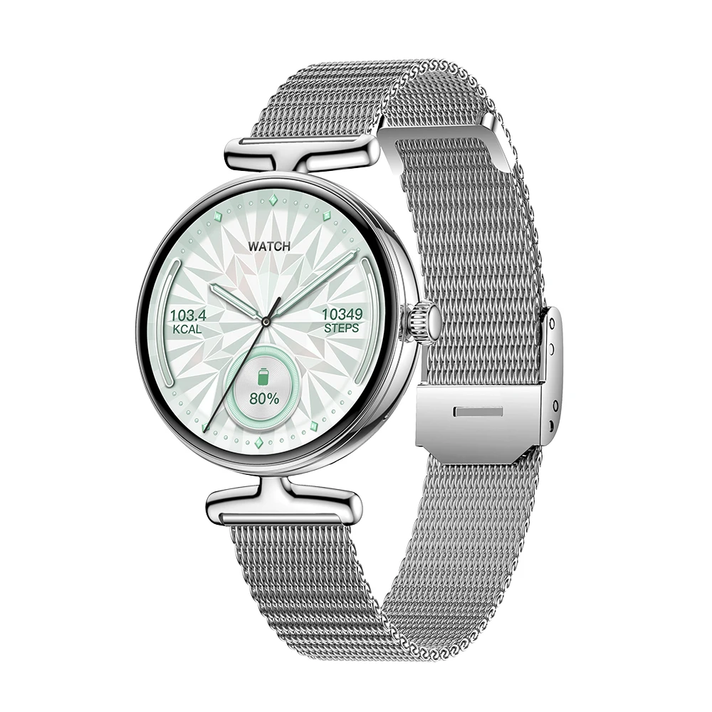Smartwatch MDUG com Tela de 1,19 Polegadas, Compatível com Chamadas Bluetooth